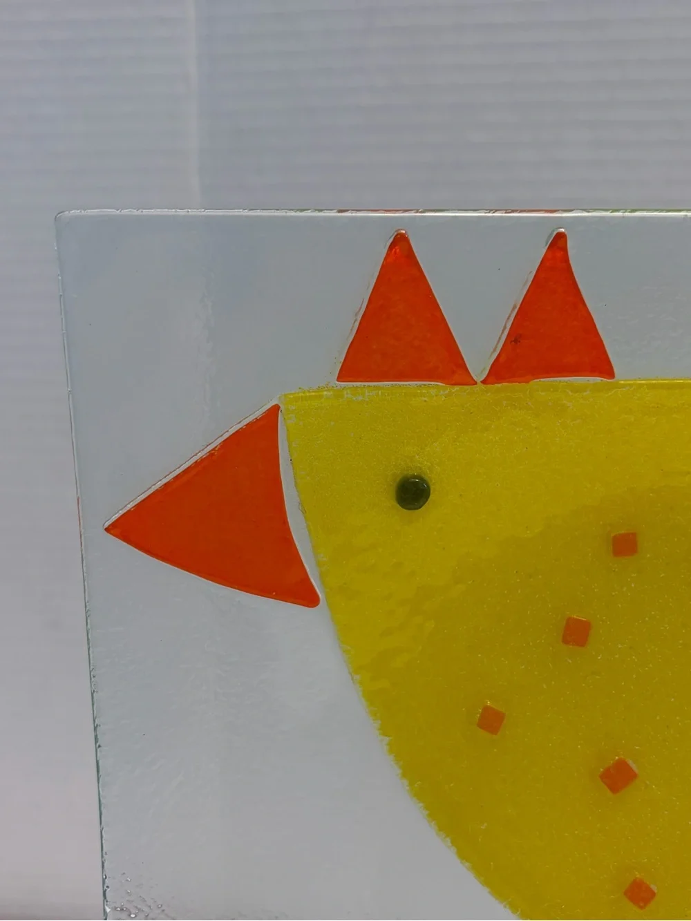 Whimsical Foreside Home & Garden Fused Slumped Glass 10